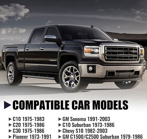 غطاء العدسة الخفيفة الداخلية قبة/LED مع LED White Blubs متوافق مع GMC Chevy S10 Sonoma 1991-2003# استبدال OEM لـ 336201 in Saudi Arabia