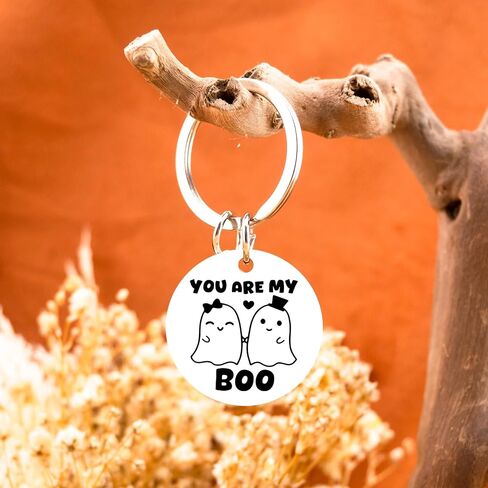 موظفي سلة بوو للنساء سلة مخيفة من أجله لطيف هالوين هدايا مفاتيح Boo-boo للمراهقين ، أنت بوو عيد الحب هدية عيد ميلاد عيد الميلاد in Kuwait