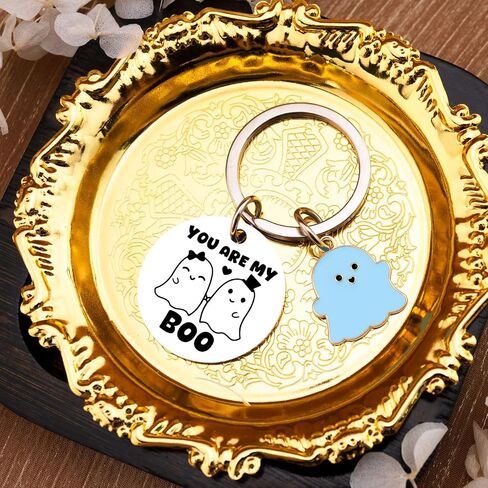 موظفي سلة بوو للنساء سلة مخيفة من أجله لطيف هالوين هدايا مفاتيح Boo-boo للمراهقين ، أنت بوو عيد الحب هدية عيد ميلاد عيد الميلاد in Kuwait