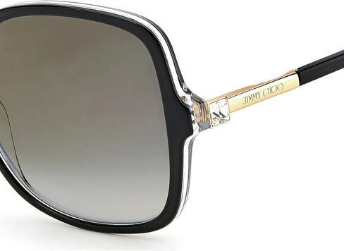 Jimmy Choo Judy/S 807 57FQ (JC9) نساء الأسود ، 807 in Saudi Arabia