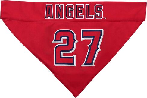 MLBPA Reversible Dog Bandana - Jose Altuve #27 Pet Bandana - MLB Houston Astros Home & Away Bandanna, Small/Medium in Saudi Arabia