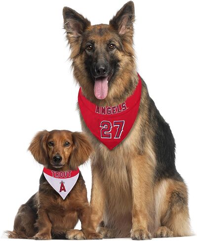 MLBPA Reversible Dog Bandana - Jose Altuve #27 Pet Bandana - MLB Houston Astros Home & Away Bandanna, Small/Medium in Saudi Arabia