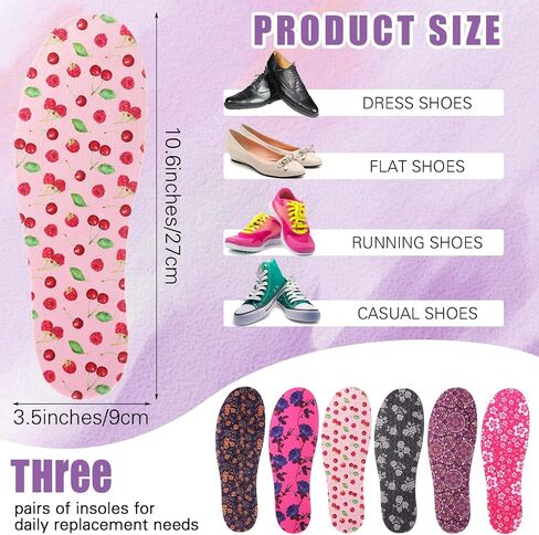 6 Pairs No Show Socks Sockless Shoe Liner Washable Barefoot Shoe Insoles No Slipping Inserts for Women Man in Saudi Arabia