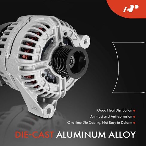 A-Premium Lovelator متوافق مع BMW 325CI 2004-2006 ، 325i 2004-2005 ، 325XI 2004-2005 ، 330CI/330XI 2004-2006 ، 330i 2004-2005 ، 2.5L 3.0L ، 12V 120A 6-GROOVE CLOCKWIRES in Saudi Arabia