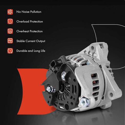 A-Premium Lovelator متوافق مع BMW 325CI 2004-2006 ، 325i 2004-2005 ، 325XI 2004-2005 ، 330CI/330XI 2004-2006 ، 330i 2004-2005 ، 2.5L 3.0L ، 12V 120A 6-GROOVE CLOCKWIRES in Saudi Arabia