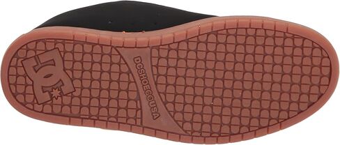 DC Men's Court Graffik Se Xe Skate Shoe ، رمادي/أسود/رمادي ، 11 in Kuwait