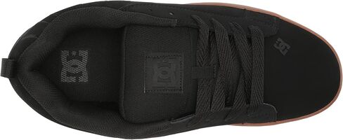 DC Men's Court Graffik Se Xe Skate Shoe ، رمادي/أسود/رمادي ، 11 in Kuwait