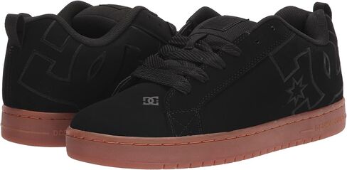 DC Men's Court Graffik Se Xe Skate Shoe ، رمادي/أسود/رمادي ، 11 in Kuwait