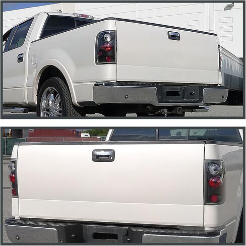 SPEC-D TUNING Smoke Lens Tail Lights Compatible with 2004-2008 Ford F-150 Styleside, Left + Right Pair Assembly in Saudi Arabia