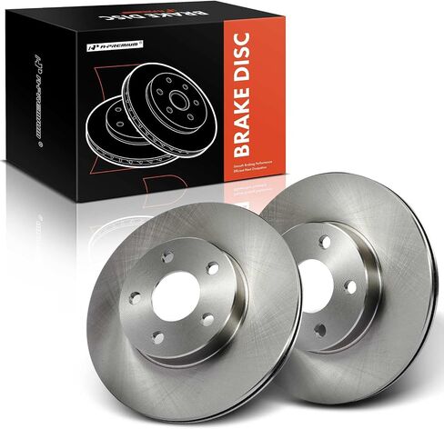 A-Premium 10.20 inch(259mm) Front Vented Disc Brake Rotors Compatible with Select Chevy, Buick, Oldsmobile and Pontiac Models - Skylark, Corsica, Cavalier, Beretta, Achieva, Grand Am, Sunbird, Sunfire in Saudi Arabia