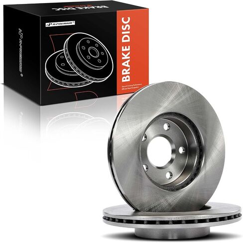 A-Premium 10.20 inch(259mm) Front Vented Disc Brake Rotors Compatible with Select Chevy, Buick, Oldsmobile and Pontiac Models - Skylark, Corsica, Cavalier, Beretta, Achieva, Grand Am, Sunbird, Sunfire in Saudi Arabia