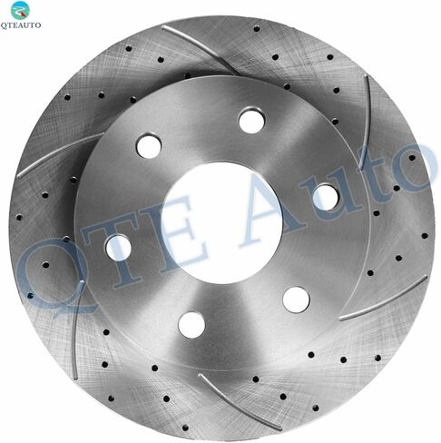 PM Auto Set of 4 Front 305 mm -Rear 330 mm Drilled Slotted Brake Disc Rotors For 2002-2006 Chevrolet Avalanche 1500 in Saudi Arabia