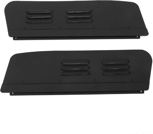 Omac Window Air Vent for Mercedes Sprinter W906 2006-2018 ، Deflector Rain Deflector ، RV Air Greatilation ، 2 PCS ، Black in Saudi Arabia