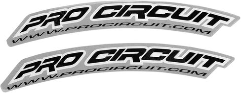 Pro Circuit .com Fender Stickers - العادية/الأسود in Kuwait