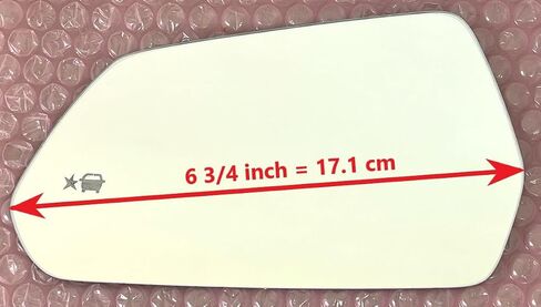 New Replacement Blind Spot Mirror Glass with Full Size Adhesive for 2016-2024 Chevrolet Chevy Camaro Driver Side View Left LH in Saudi Arabia