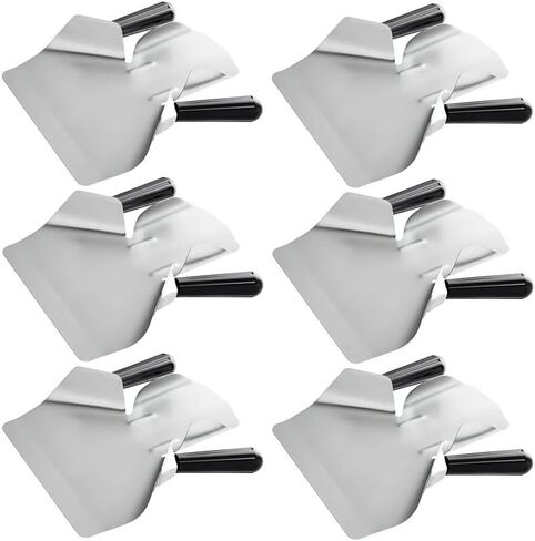 OCS Parts Pro Series 3-Pack Quick Fill Scoops for Popcorn and French Fries | Right Handed Utility Scooper for Bagging Fries or Popcorn for Restaurants, Theaters, Fast Food or Home Kitchens in Saudi Arabia