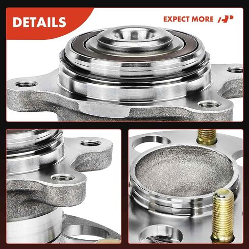 A-Premium 2 X Beach Wheel Wheel and Hub Assembly مع 5-Lug متوافق مع Honda Civic 2006-2011 ، L4 1.8L & FWD & with 4-Wheel ABS in Saudi Arabia