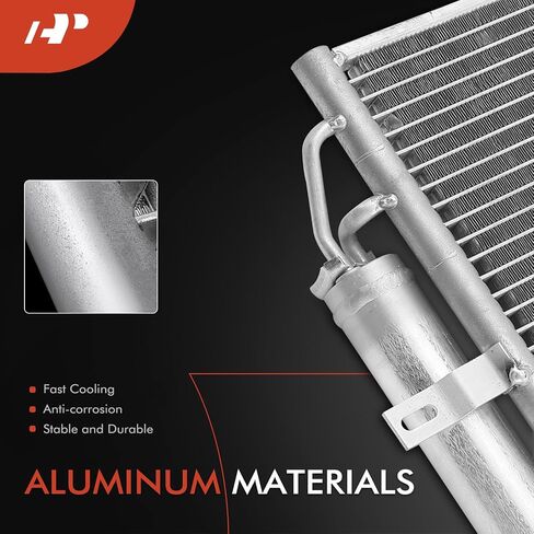 A-Premium A/C Contenser استبدال# 4253-متوافق مع 2010-2016 Land Rover LR4 ، 2010-2013 Range Rover Sport ، 3.0L 5.0L in Saudi Arabia
