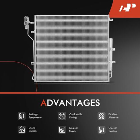 A-Premium A/C Contenser استبدال# 4253-متوافق مع 2010-2016 Land Rover LR4 ، 2010-2013 Range Rover Sport ، 3.0L 5.0L in Saudi Arabia