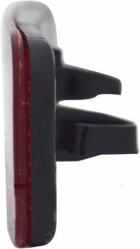 ل Ford Bronco Sport 2021 2022 2023 2024 Bumper Reflector Driver and Side Passenger | زوج | الخلفية | الأحمر | snap-in | PP بلاستيك السكن | PC Plastic Lens | لـ FO1184123 ، FO1185123 | M1PZ13A565B ، M1PZ in Saudi Arabia