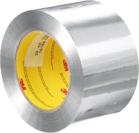 3M Aluminum Foil Tape 425, Silver, 19 mm x 55 m, 4.6 mil in Saudi Arabia