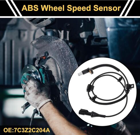 مستشعر سرعة عجلة ABS 1 PC لـ Ford F-250 F-350 F-450 F-550 Super Duty 2008-2010 ABS Sensor Sensor Sensor Sensor الأمامي اليسرى اليمين in Saudi Arabia
