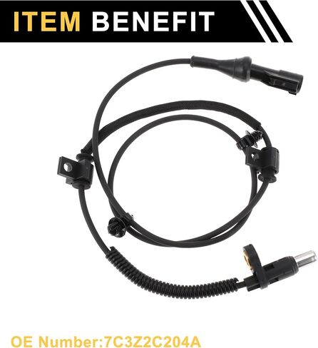مستشعر سرعة عجلة ABS 1 PC لـ Ford F-250 F-350 F-450 F-550 Super Duty 2008-2010 ABS Sensor Sensor Sensor Sensor الأمامي اليسرى اليمين in Saudi Arabia