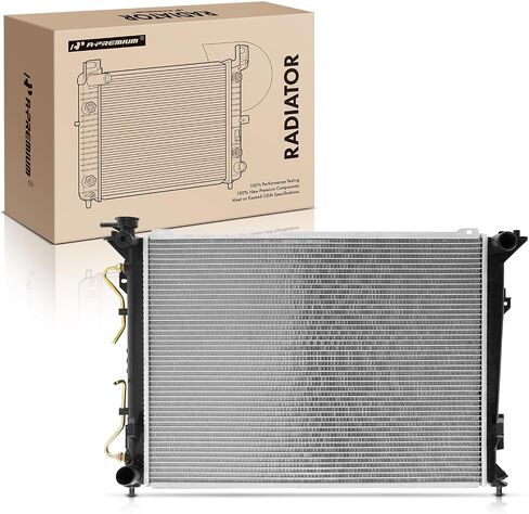 A-Premium Engine Coolant Radiator with Transmission Oil Cooler Compatible with Hyundai Sonata 2006-2010, Azera 2006-2011 & Kia Magentis 2007-2010, Optima 2006-2008, Replace# 253100A080, 253103K280 in Saudi Arabia