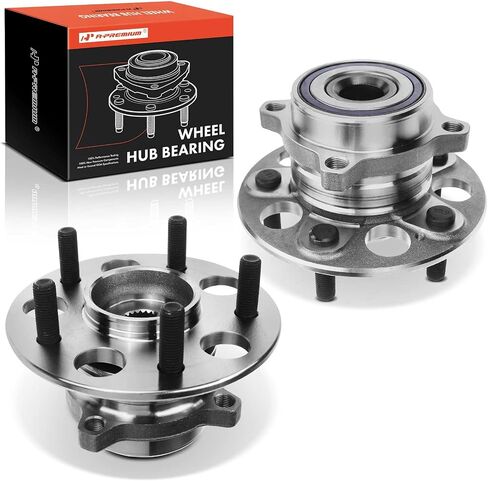 A-Premium 2 X Beach Wheel Wheel and Hub Assembly مع 5-LUG متوافق مع Honda CR-V 2017 2018 2019 2020 2021 2022 ، AWD فقط in Saudi Arabia