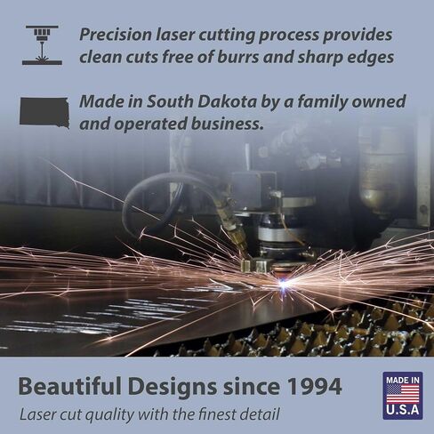 غطاء منفذ لوحة الحائط المعدنية للديناصور، تيرانوصور تي ريكس، مزدوج واحد (أسود)، صنع في الولايات المتحدة الأمريكية in Kuwait