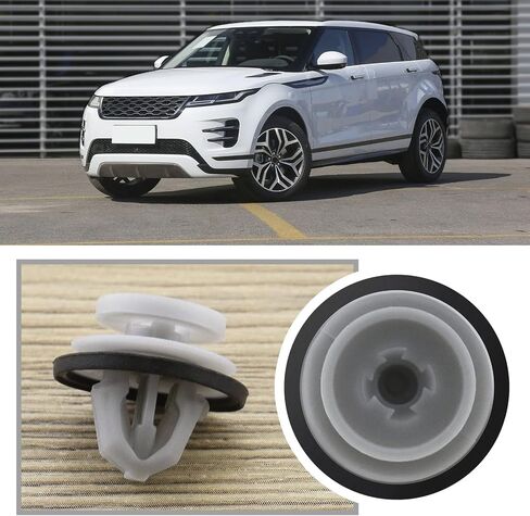 20pcs مقاطع صب الباب السفلى LR112137 متوافقة مع Defender Range Rover Evoque Door Door Door Door Trim Retainers Clips Plastic in Kuwait