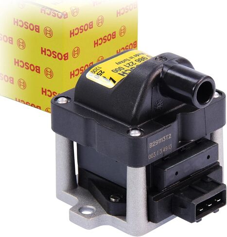 Bosch 0986221000 ملف الإشعال - متوافق مع Select Audi 80 ، 90 ، 100 ، 5000 ، كوبيه Quattro ؛ فولكس واجن كابريو ، كورادو ، يوروفان ، فوكس ، الجولف ، جيتا ، بارات ، ناقل in Saudi Arabia