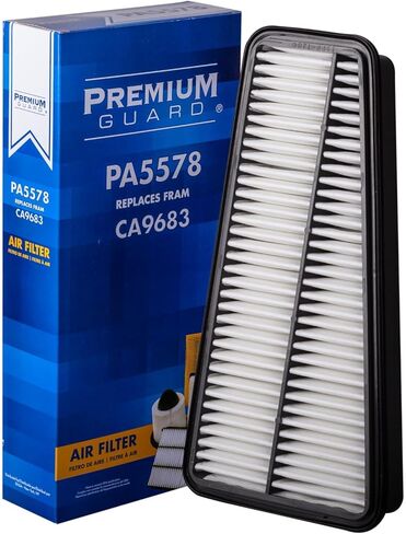 HIGHFLOW PA5578X، فلتر هواء للمحرك عالي الأداء مسبق التزييت للاستخدام مرة واحدة | يناسب 2015-05 تويوتا تاكوما، 2009-03 4 رانر، 2010-07 إف جي كروزر، 2010-05 تندرا in Saudi Arabia