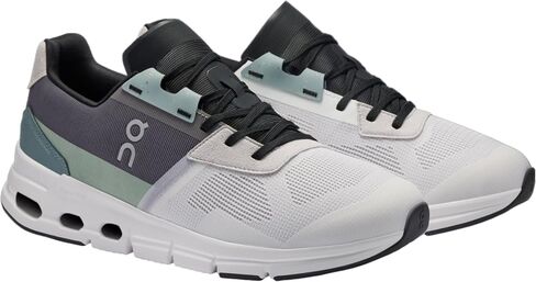 On Men's Cloudmonster 1 Running Shoes, White/Indigo, 12 US in Saudi Arabia
