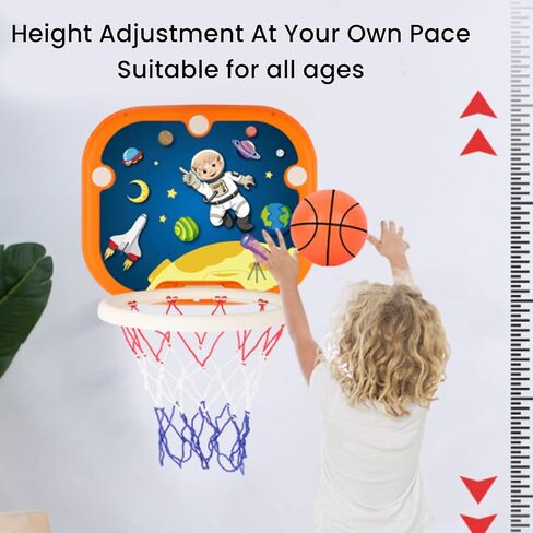 Mini Basketball Hoop with Balls,Indoor Basketball Hoop Set Foldable Wall Mounted Suction Cup Fixing Mini Basketball Board Net for Toddler in Saudi Arabia