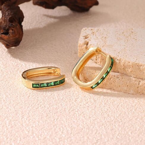 الأقراط العصرية CZ Gold/Silver Form in Saudi Arabia