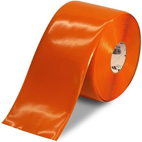 Mighty Line Solid Floor Marking Tape for Safety, Caution, Warning, Heavy-Duty, Peel and Stick Adhesive, Beveled Edge Design, Industrial Quality, 3 inch, 100' Roll, White in Saudi Arabia
