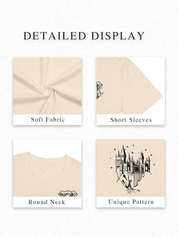 Tewmeu Flourish and Blotts Shirt Book Graphic Tees for Women Magical Wizard Costume Tops in Saudi Arabia