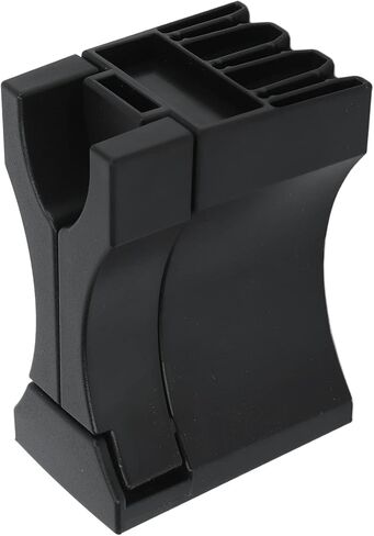 Acouto Center Console Cup Holder Insert Divider 55633 60040 Black Replacement for Prado 120 2002-2009 in Saudi Arabia