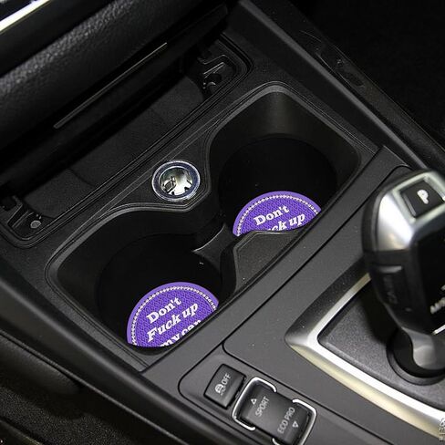 4 PCS Custer Custer Custer ، 2.75 بوصة ، حامل كوب مضاد للانزلاق ، إدراج الوقايات ، Universal Crystal Rhinestone Auto Car Cuc Cup ، إكسسوارات للسيارات الداخلية للنساء الفتيات (الأسود) in Kuwait