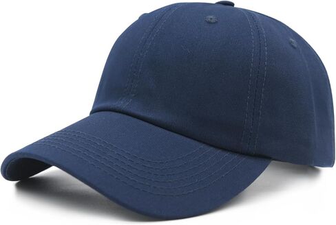 Waldeal Oversized Baseball Hats for Men Big Heads, Adjustable Cotton Large XL Plain Baseball Cap in Saudi Arabia