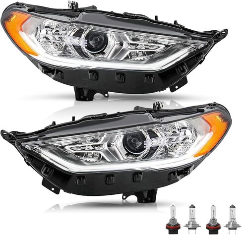 2PCS المصابيح الأمامية التجميع مع إضاءة توقيع LED لعام 2017 2018 2018 2019 in Kuwait