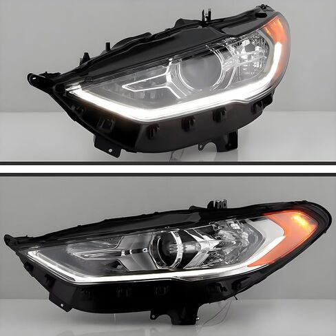 2PCS المصابيح الأمامية التجميع مع إضاءة توقيع LED لعام 2017 2018 2018 2019 in Kuwait