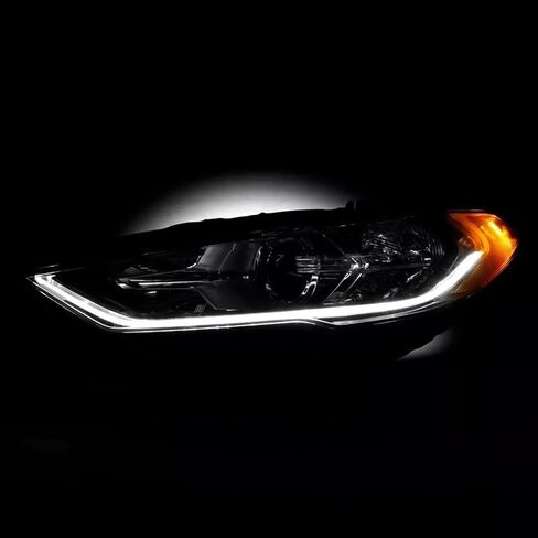 2PCS المصابيح الأمامية التجميع مع إضاءة توقيع LED لعام 2017 2018 2018 2019 in Kuwait
