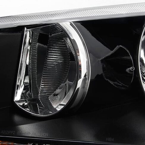 AKKON - For Dodge Avenger OE Replacement Chrome Bezel Headlights Driver/Passenger Head Lamps Pair New in Kuwait
