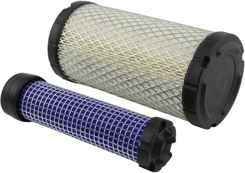 JZgrdn Outer & Inner Air Filter Set AF25550 AF25967 متوافق مع Kawasaki FH541 17 HP KAI ، FH580 19 HP ، FX481V ، FX541V و FX600V محركات in Saudi Arabia