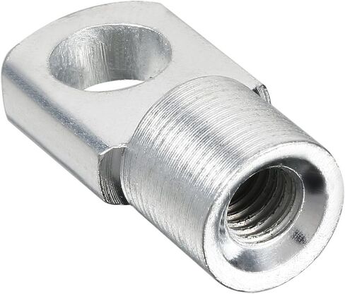 Uxcell Gas Spring End Fitting M8 Female Thread 8mm Hole Dia A3 Steel Silver Tone 2pcs in Kuwait