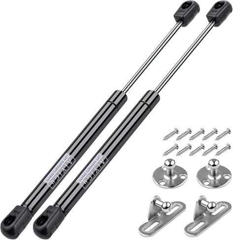 12 Inch 24LB/107N Gas Shock Strut Spring Lift Support for Tool Box Truck Cap Camper Shell Topper Rear Window Hydraulic RV Cabinet Door in Saudi Arabia