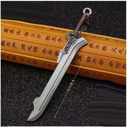 4pcs Dante Devil May Cry Keychains Sword Weapon Keychain DMC Game Game Game Game in Kuwait