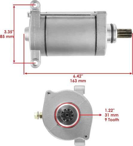Caltric Starter and Relay Solenoid Compatible With Yamaha Grizzly 660 YFM660 2002-2008 in Saudi Arabia